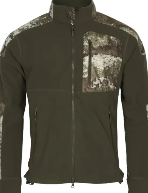 Pinewood Småland Hunters Camou Fleece Jacket fleecepusero, ruskea/camo Outlet