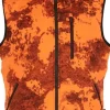 Pinewood Småland Reversible Vest metsästysliivi, oranssi/vihreä Outlet