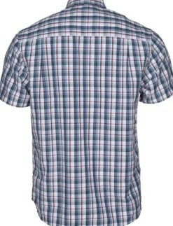 Pinewood Summer Shirt paita, Light Blue/Red New