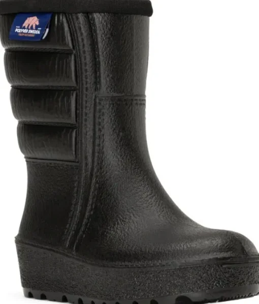Winter Junior nuorten talvisaappaat, Black-Polyver New