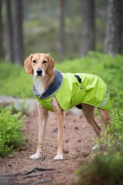 Pomppa Kevyt koiran välikausitakki, 37 - 40 cm, Lime Best
