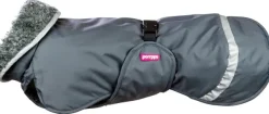 Pomppa Perus koirien talvitakki, 31 - 34 cm, harmaa New