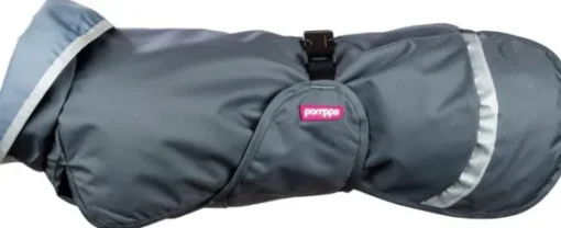 Sade koiran sadetakki, 25 - 28 cm, harmaa-Pomppa Online