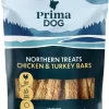 PrimaDog Northern Treats Kyckling-Kalkon Bar makupalat, 150g Fashion