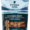 PrimaDog Northern Treats Bits Ren-Kalkon för Valpar & Träning makupalat, 150g Online