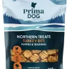 PrimaDog Northern Treats Bits Kalkon för Valpar & Träning makupalat, 150g Sale