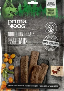 PrimaDog Northern Treats lammas-lohitanko viljaton koiranherkku 80 g Outlet