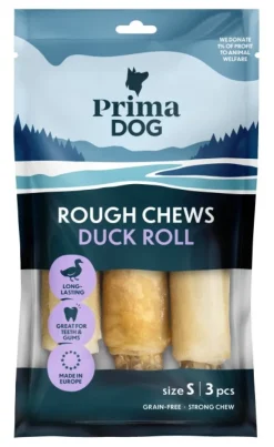 Rough Chews Tuggben med Anka S 13 cm 150g puruluut-PrimaDog Online