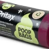 Pluto Poop Bags 50 pcs Burgundy-Pritax Outlet