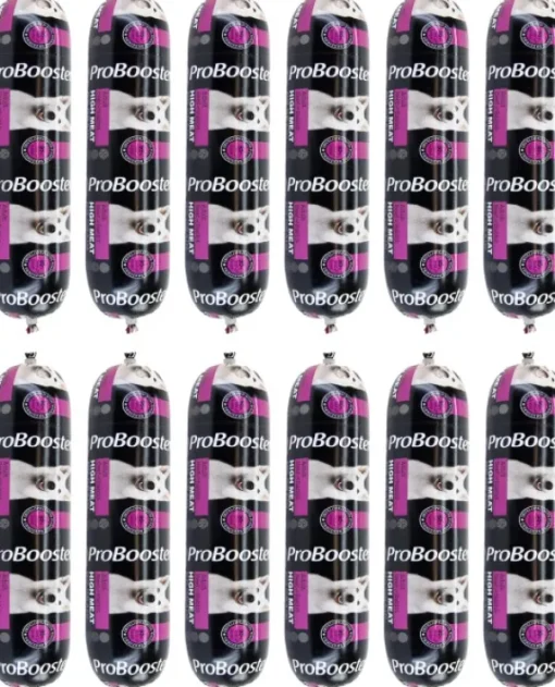 ProBooster koiran liha-ateria nauta & kani x 12 Fashion