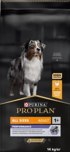 PRO PLAN All Sizes Adult PERFORMANCE 14kg-Purina Clearance
