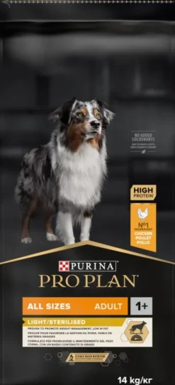 PRO PLAN All Sizes Adult Light/Sterilised 14 kg-Purina Fashion