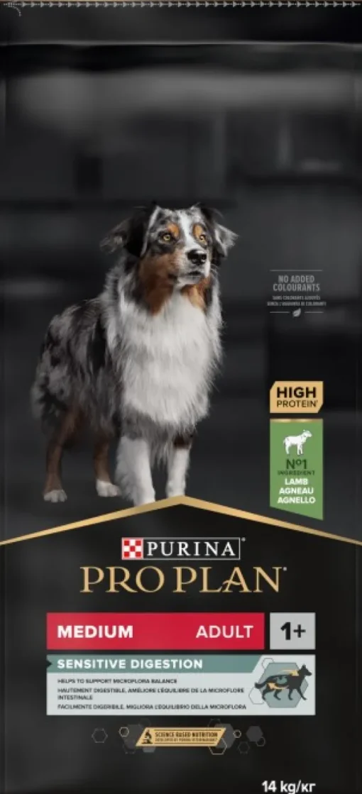 Purina PRO PLAN Medium Adult Sensitive Digestion Lamm 14 kg Fashion