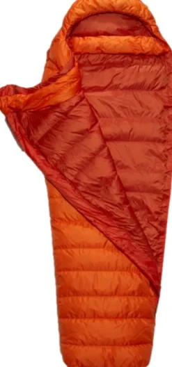 Rab Ascent 300 untuvamakuupussi, pitkä malli, Atomic Outlet