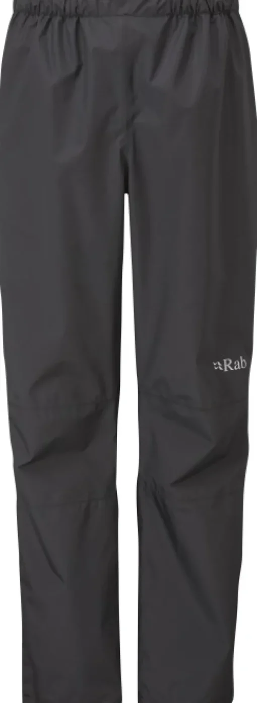 Rab Downpour Eco Full Zip Pants naisten kuorihousut, musta Outlet