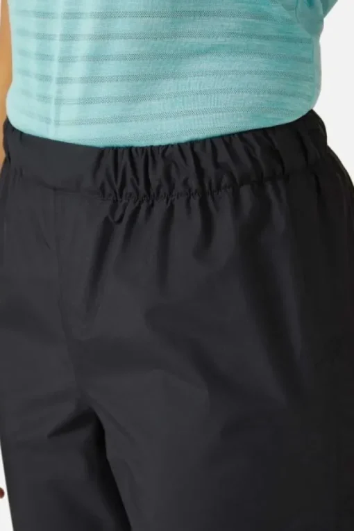 Rab Downpour Eco Full Zip Pants naisten kuorihousut, musta Outlet