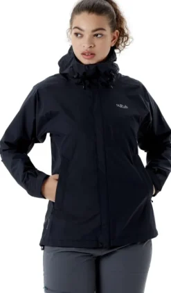Downpour Eco Jacket naisten ulkoilutakki, tummansininen-Rab Fashion