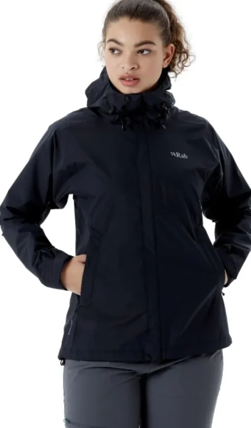 Downpour Eco Jacket naisten ulkoilutakki, tummansininen-Rab Fashion