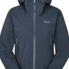 Rab Downpour Light Jacket naisten kuoritakki, sininen Online