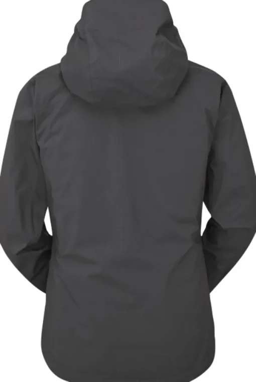Downpour Light Jacket naisten kuoritakki, tummanharmaa-Rab Outlet