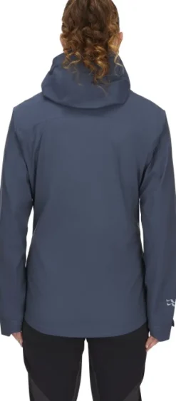 Rab Downpour Light Jacket naisten kuoritakki, sininen Online