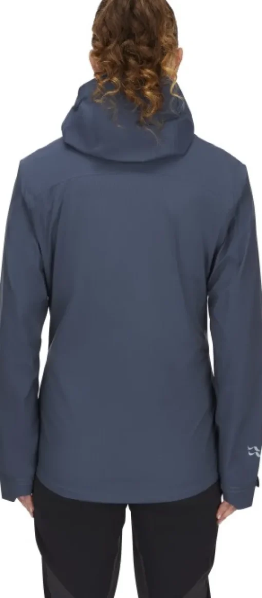 Rab Downpour Light Jacket naisten kuoritakki, sininen Online