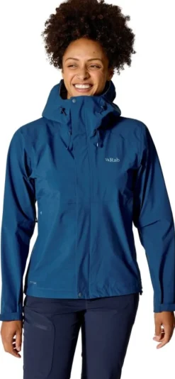 Firewall Jacket Womens Tempest Blue-Rab Outlet