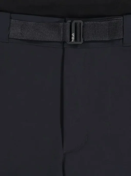 Rab Incline AS Pants naisten softshell-housut, musta Clearance