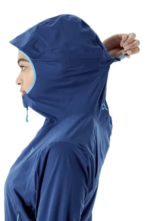 Rab Kinetic 2.0 naisten kuoritakki/softshell-takki, sininen Fashion