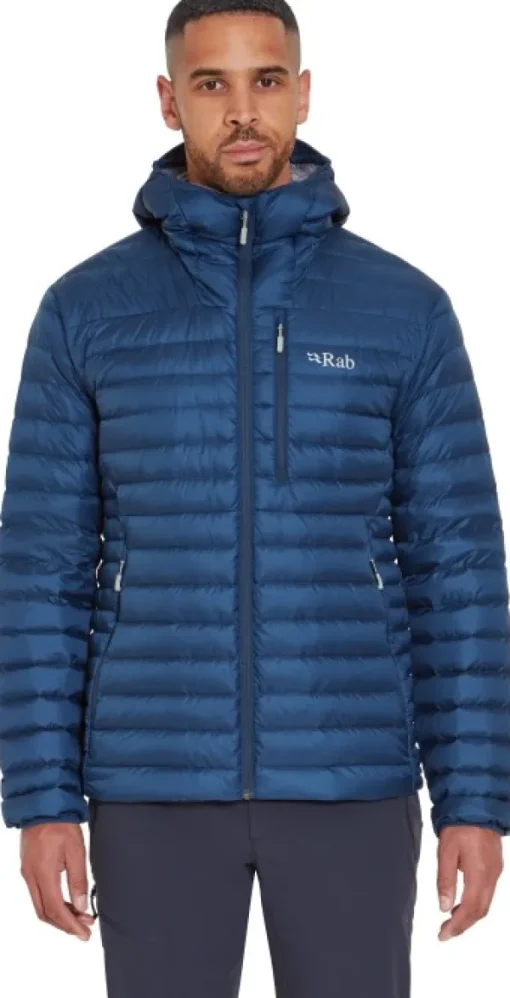Rab Microlight Alpine Jacket takki, Tempest Blue Discount