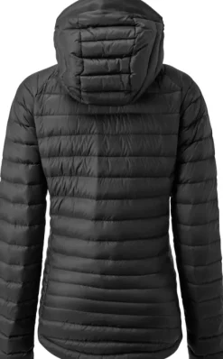 Rab Microlight Alpine Long Jacket naisten untuvatakki, musta New