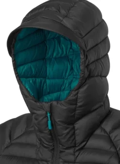 Rab Microlight Alpine Long Jacket naisten untuvatakki, musta New