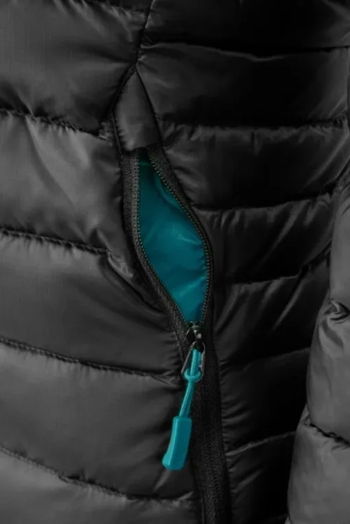 Rab Microlight Alpine Long Jacket naisten untuvatakki, musta New