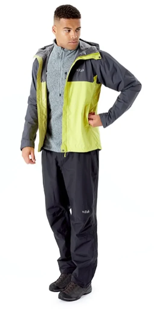 Rab M's Downpour Eco kuorihousut, musta Sale