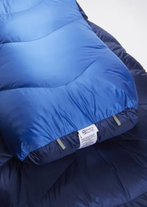 Rab Neutrino 400 Reg -7°C untuvamakuupussi, Nightfall Blue Unisex Hot