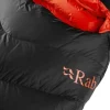 Neutrino Pro 700 Long Left Zip -10°C untuvamakuupussi, tummanharmaa-Rab Best