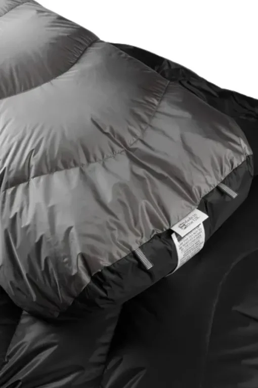 Neutrino Pro 700 Long Left Zip -10°C untuvamakuupussi, tummanharmaa-Rab Best