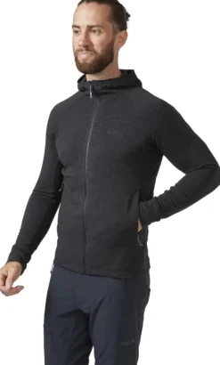 Nexus Hoody fleecetakki, Black-Rab Best