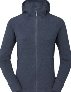 Nexus Hoody naisten fleecetakki, Deep Ink-Rab Fashion