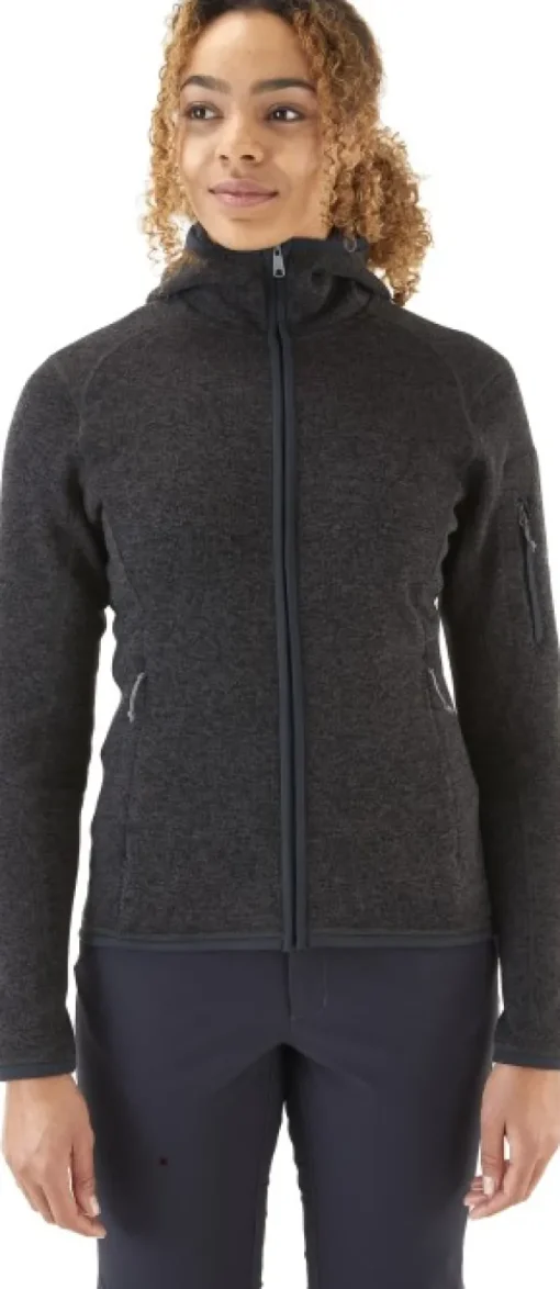Rab Quest Hoody naisten fleecetakki, tummanharmaa Hot