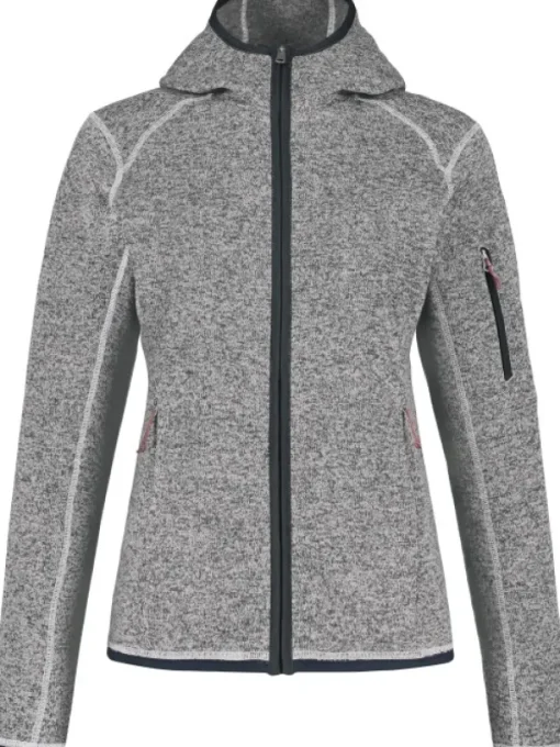 Rab Quest Hoody naisten hupullinen fleecetakki, vaaleanharmaa Online