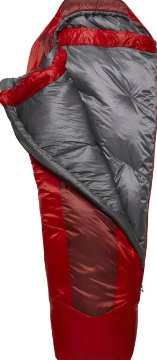 Rab Solar Eco 3 makuupussi, -8°C Oxblood Red Unisex Best