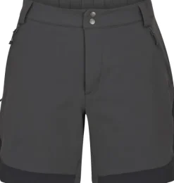Rab Torque Mountain Shorts 6" naisten shortsit, tummanharmaa/musta Clearance