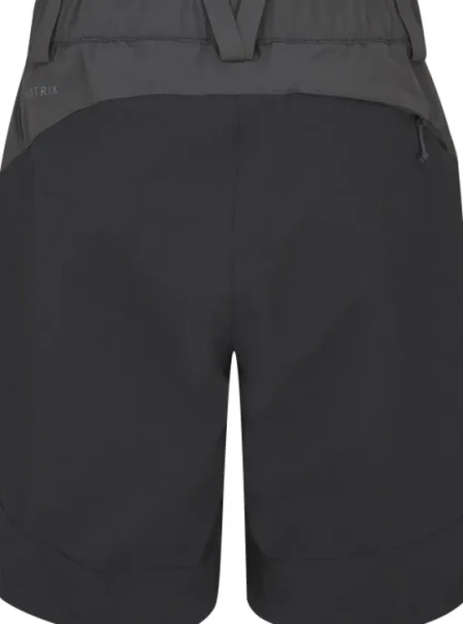 Rab Torque Mountain Shorts 6" naisten shortsit, tummanharmaa/musta Clearance