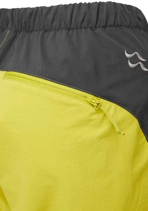 Rab Torque Softshell naisten kiipeily/vaellushousut, tummanharmaa/musta New