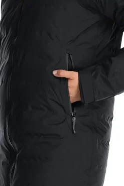Rab Valiance Parka naisten untuvaparka, musta Sale