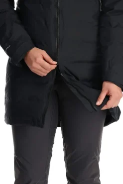Rab Valiance Parka naisten untuvaparka, musta Sale