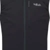 Xenair Vest Mens Ebony-Rab New