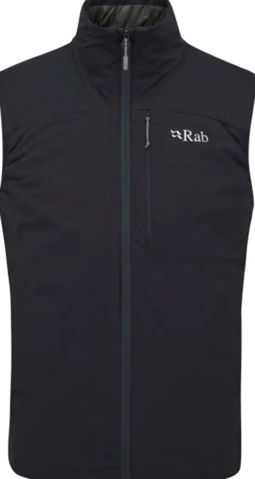 Xenair Vest Mens Ebony-Rab New