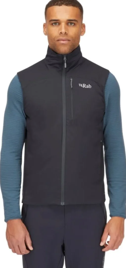 Xenair Vest Mens Ebony-Rab New